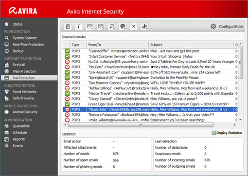 avira screenshot