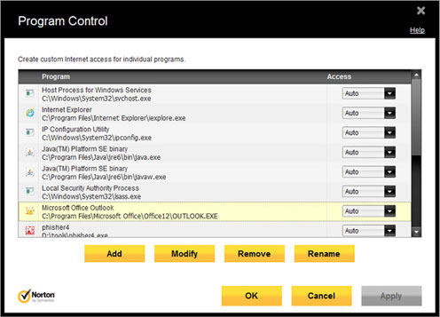 Norton Antivirus Screenshot 1 Norton Antivirus Screenshot 1